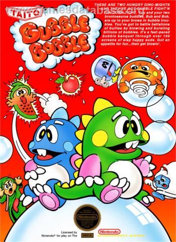 Cover Bubble Bobble for NES